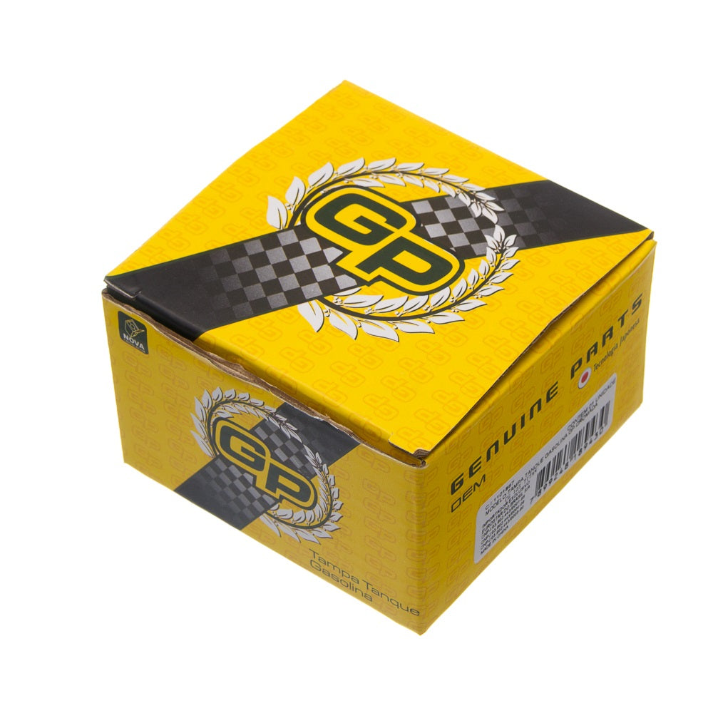 TAMPA DE TANQUE DE GASOLINA GP7 CROMADA | HONDA GC 125