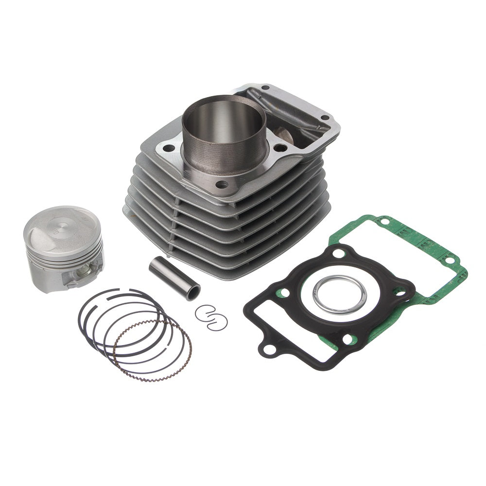 Kit Premium C/cilindro Pistao Junta Kmp.anel Rik Cg 125 92 [F016]