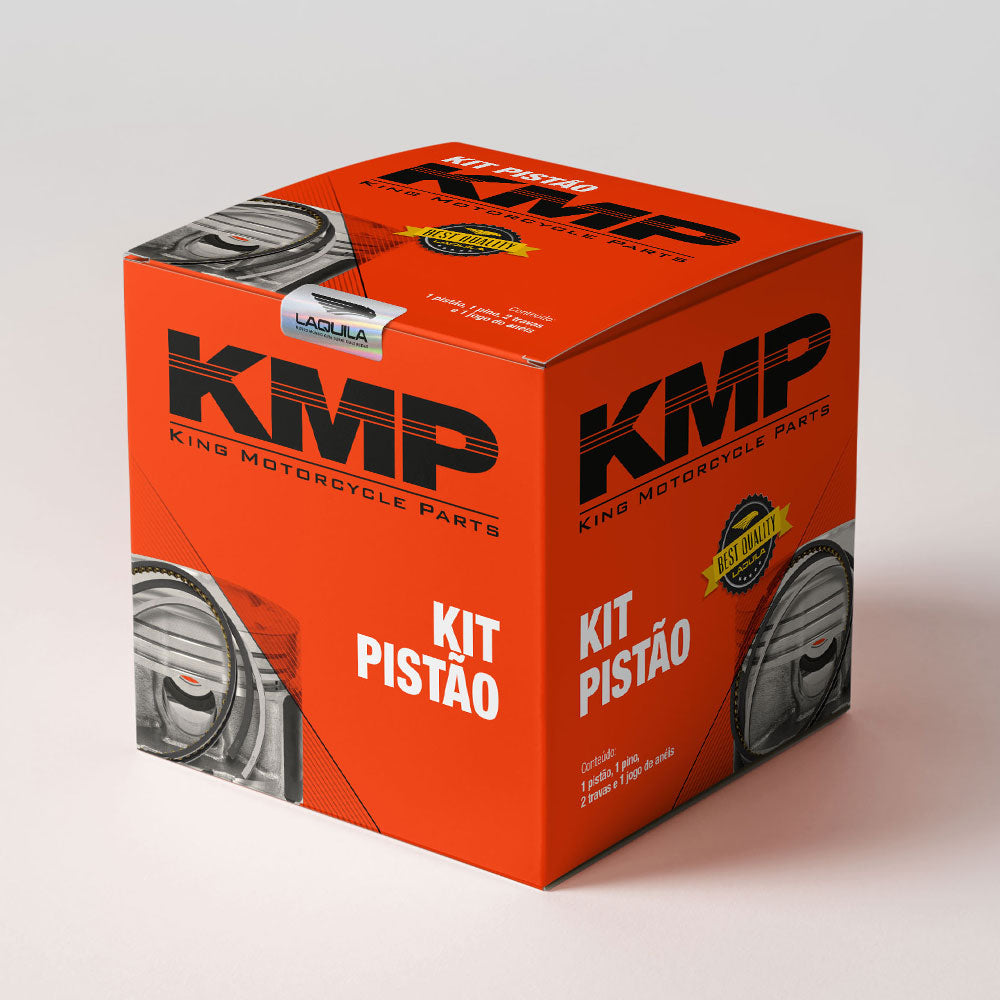 Pistão Kit com Anel | KMP | Biz 125 05/24 | 2.00
