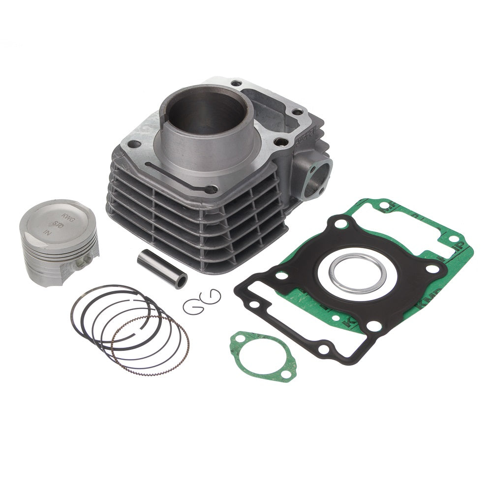 Kit Premium C/cilindro Pistao Junta Kmp.anel Rik Cg 125 09/ [F016]