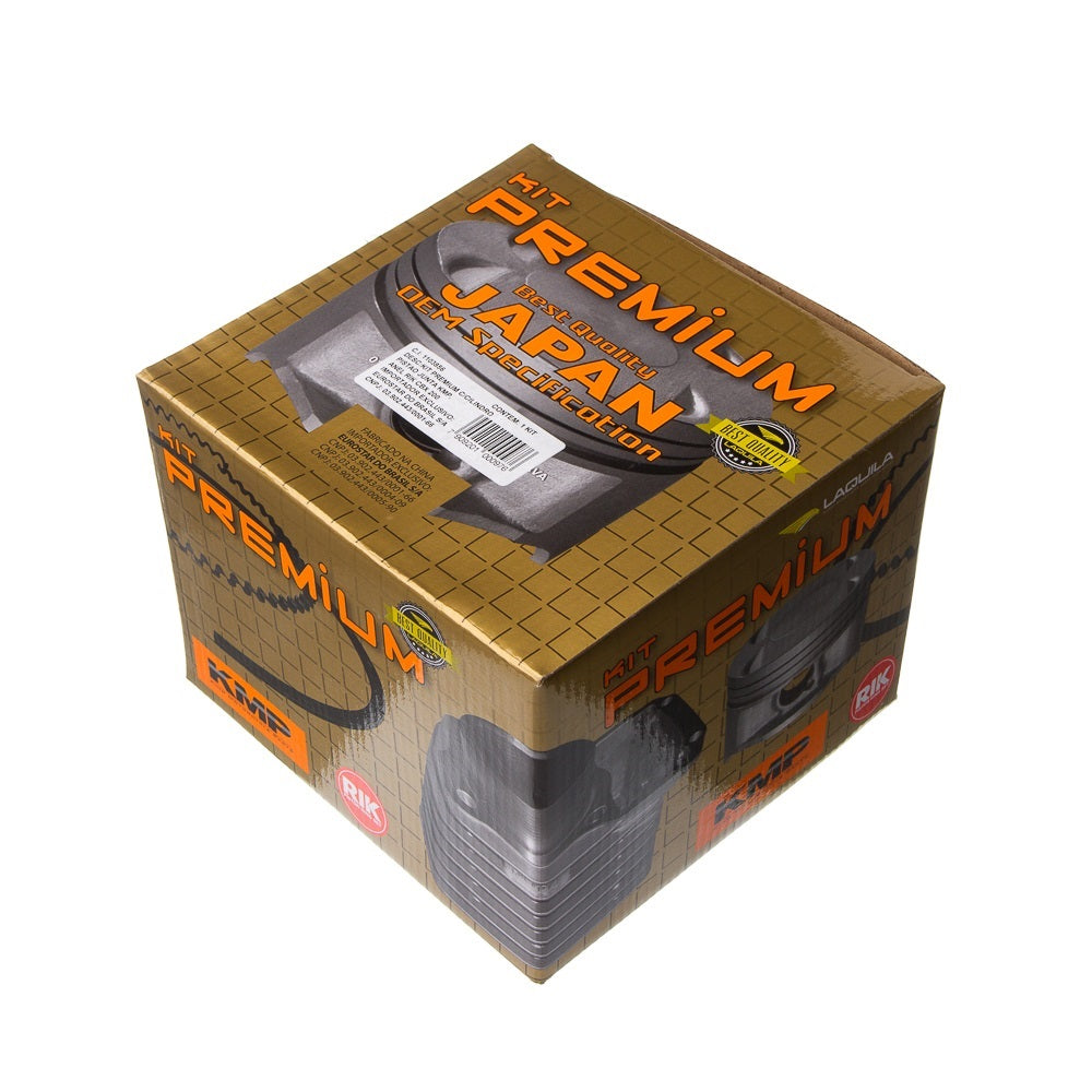 Kit Premium C/cilindro Pistao Junta Kmp.anel Rik Cbx 200 [F016]