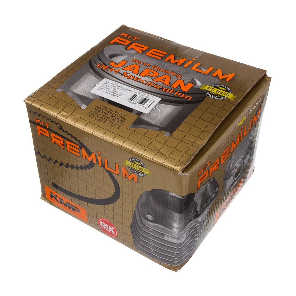 Kit Premium C/cilindro Pistao Junta Kmp.anel Rik Nx 400 /02 [F016]