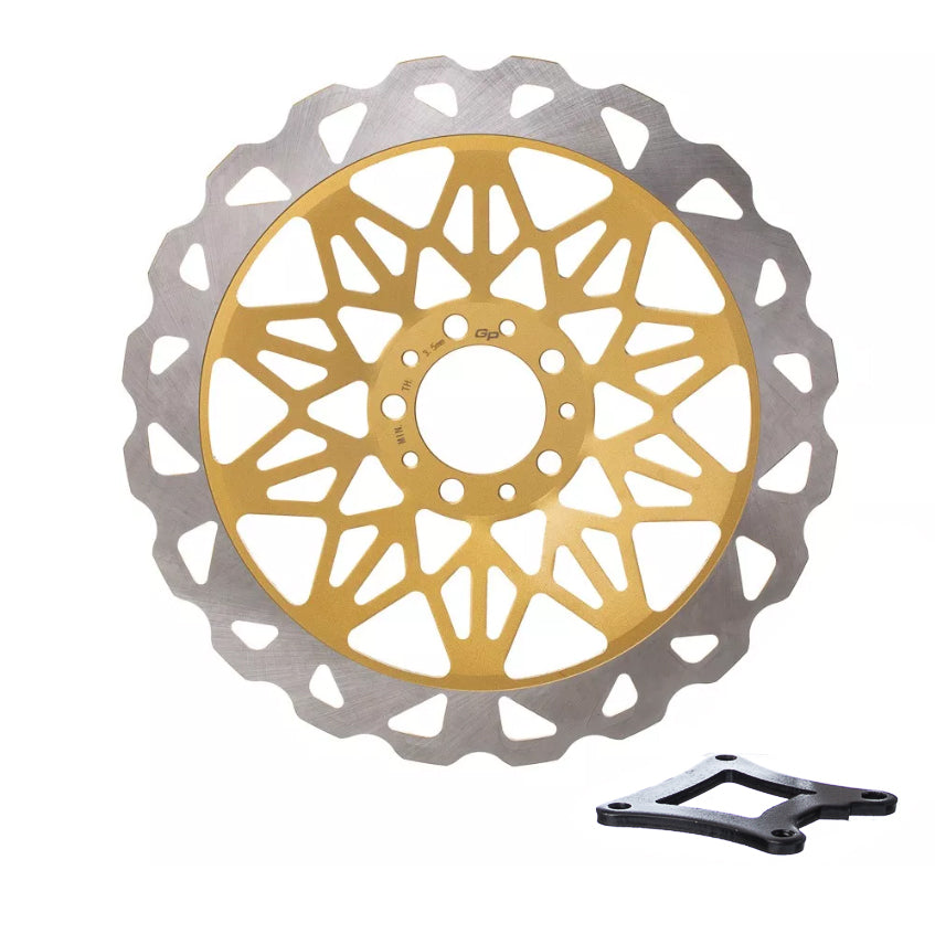 Disco de Freio Dianteiro | GP7 | CG 150 09/15 | Dourado | 320mm | Oversize