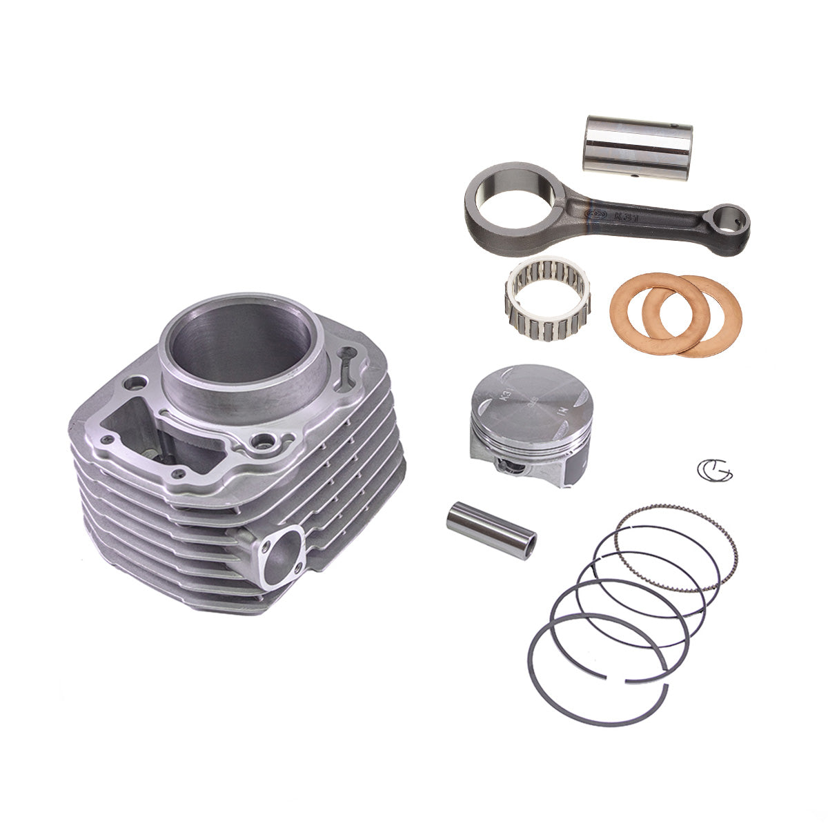 Kit Cilindro Kmp C/biela Txk  Cb 250f 16/22 - Crf 250f 19/ [F016]