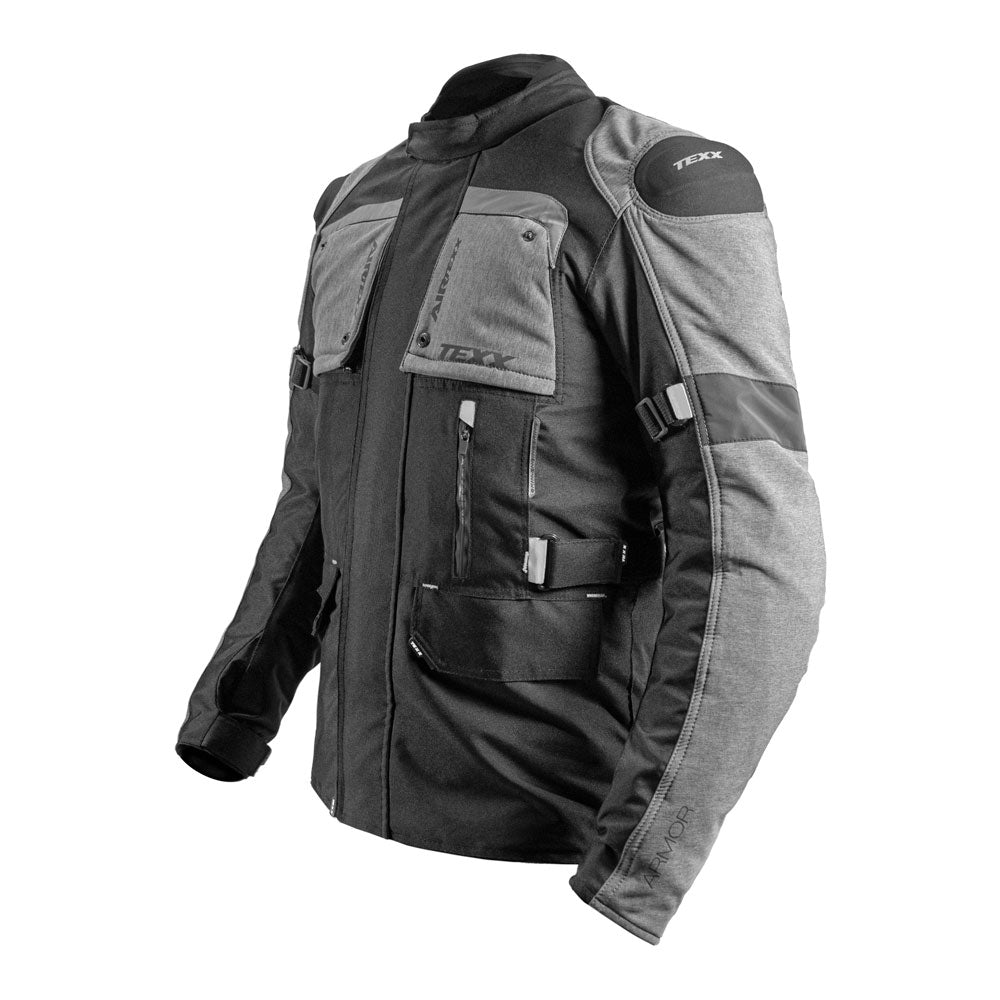 Jaqueta Texx Armor | Masculina | Preta e Cinza