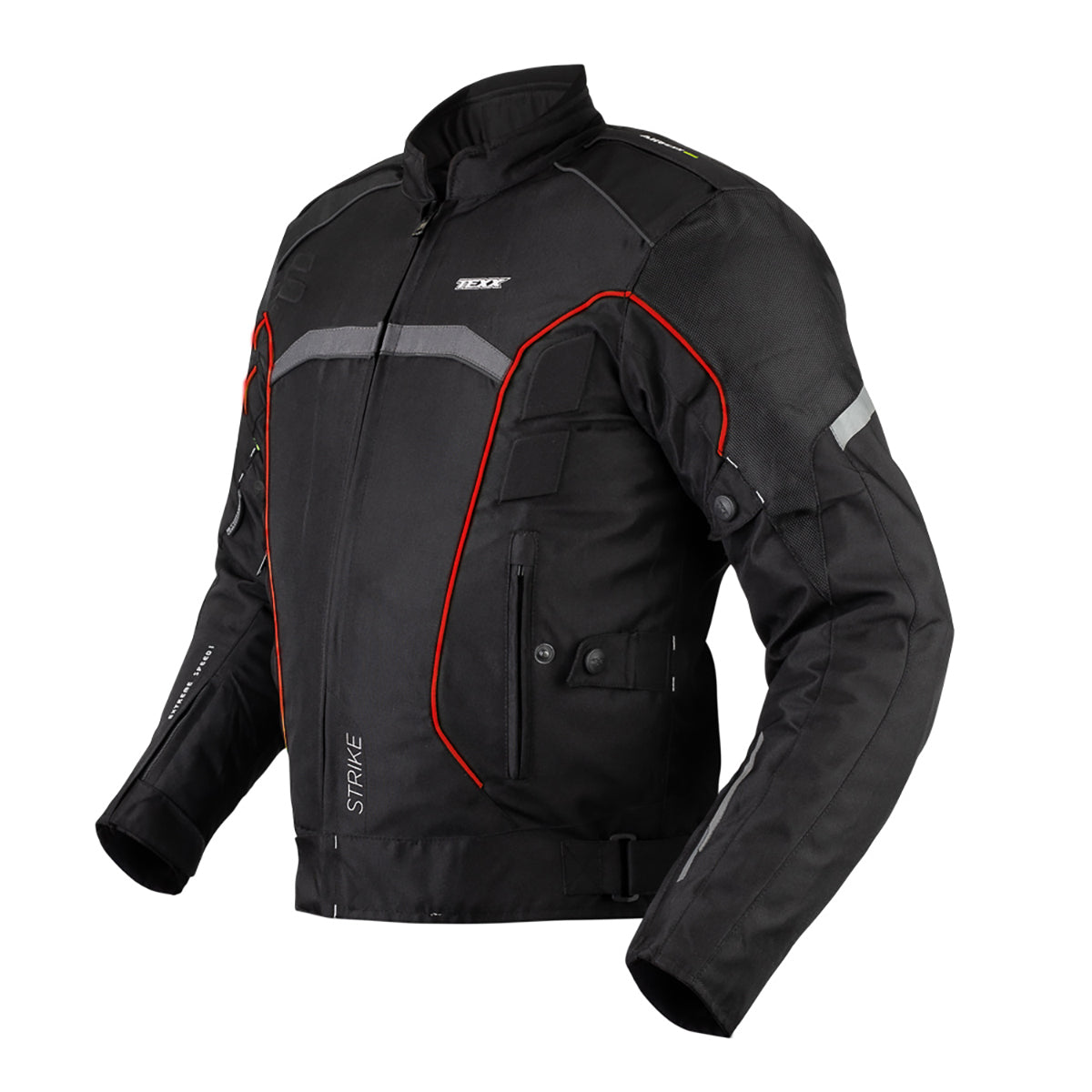Jaqueta Texx New Strike V2 | Masculina | Preta e Vermelha