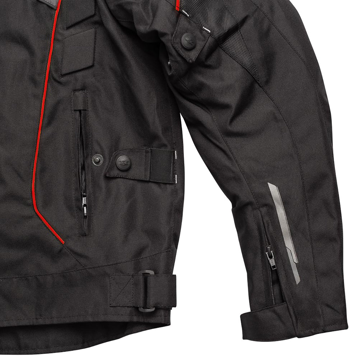 Jaqueta Texx New Strike V2 | Masculina | Preta e Vermelha