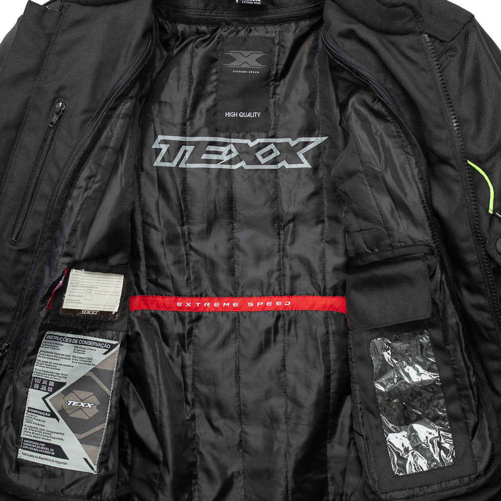 Jaqueta Texx New Strike V2 | Masculina | Preta e Verde