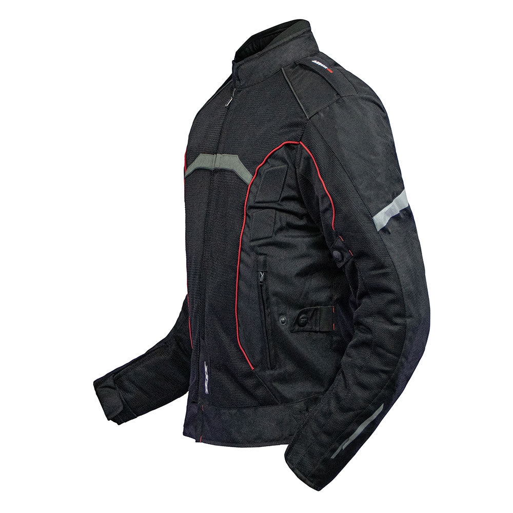 Jaqueta Texx New Strike V2 Summer | Masculina | Preta e Vermelha