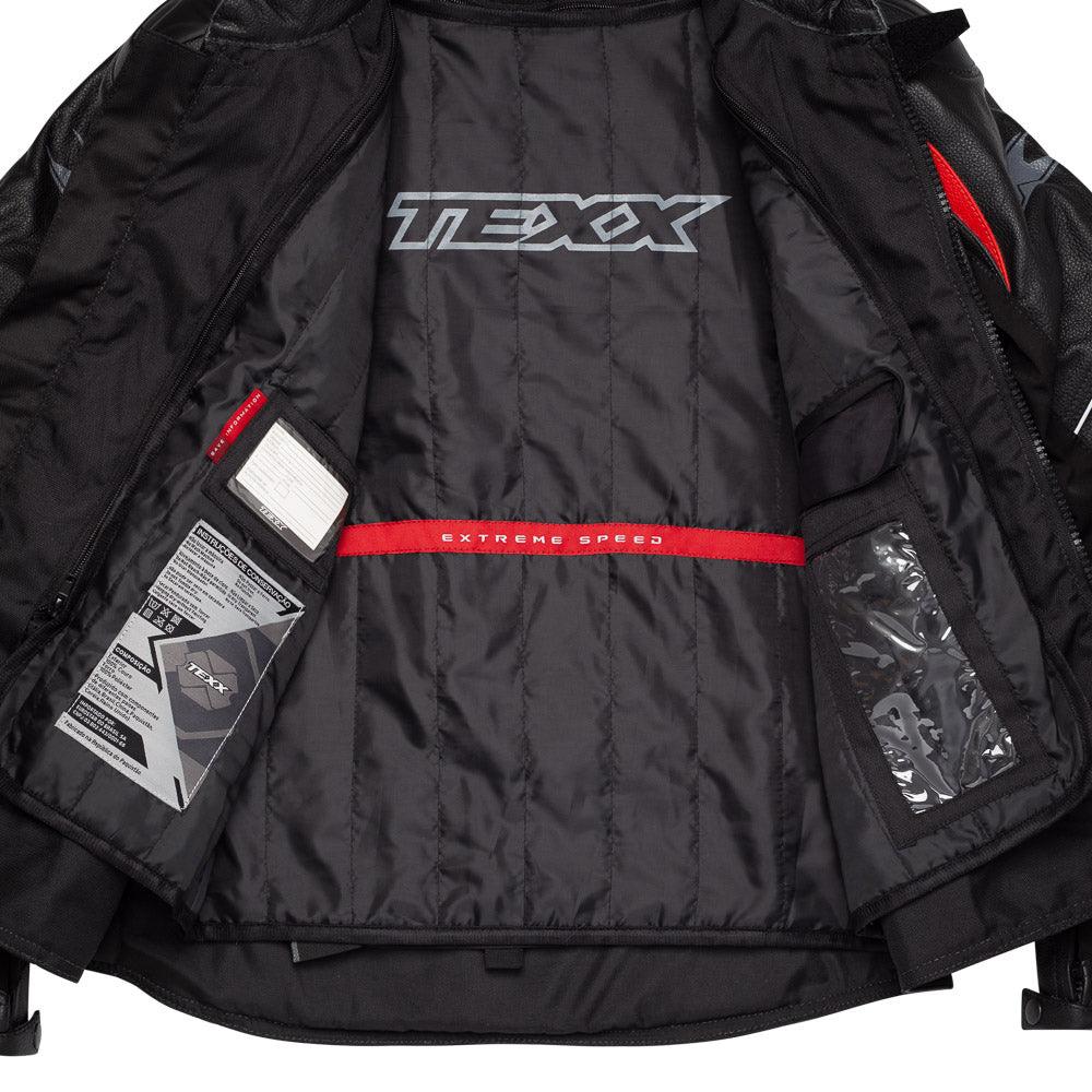 Jaqueta Texx Sniper V2 | Masculina | Preta e Vermelha
