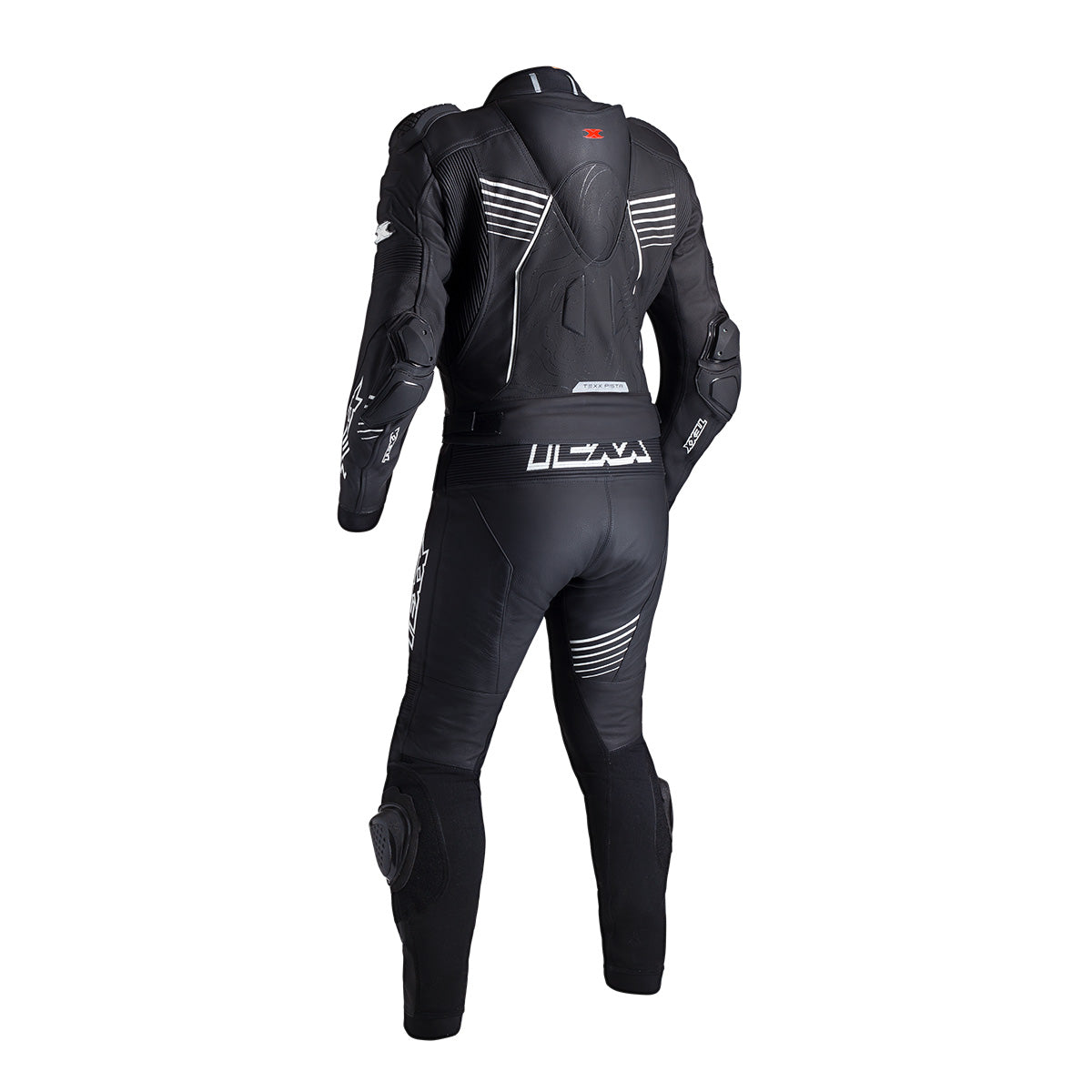 Macacao Texx Pista | 2 Peças | Preto e Cinza