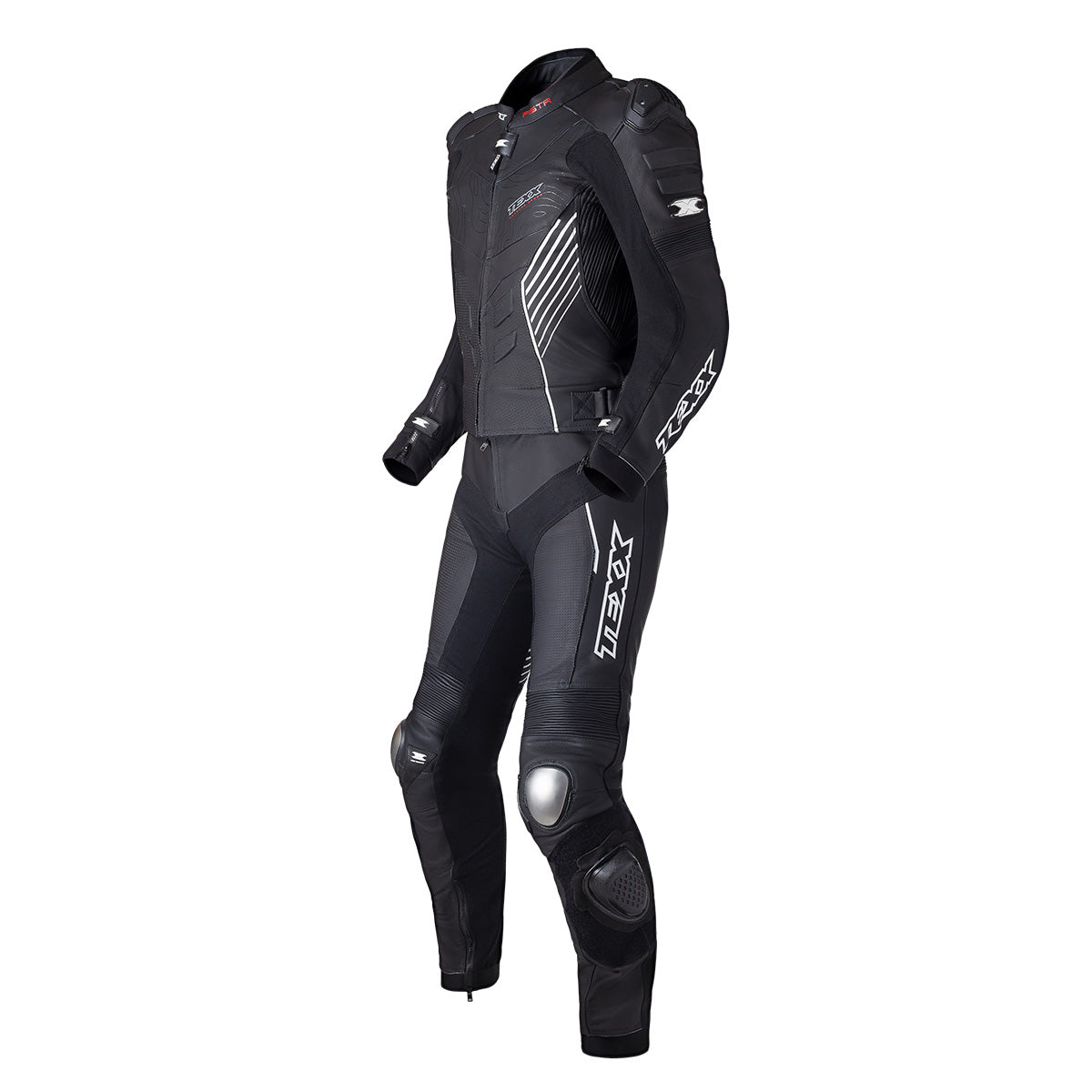Macacao Texx Pista | 2 Peças | Preto e Cinza