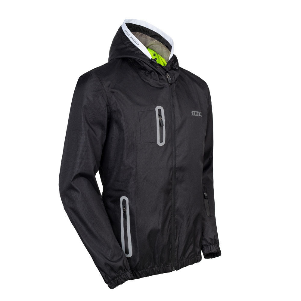 Jaqueta Texx Corta Vento Neon V2 | Unissex | Preta