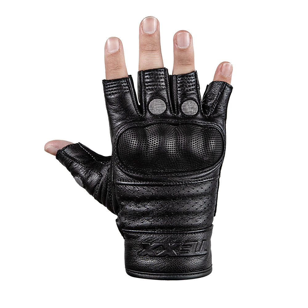 Luvas Texx Liberty | Meio Dedo | Preta