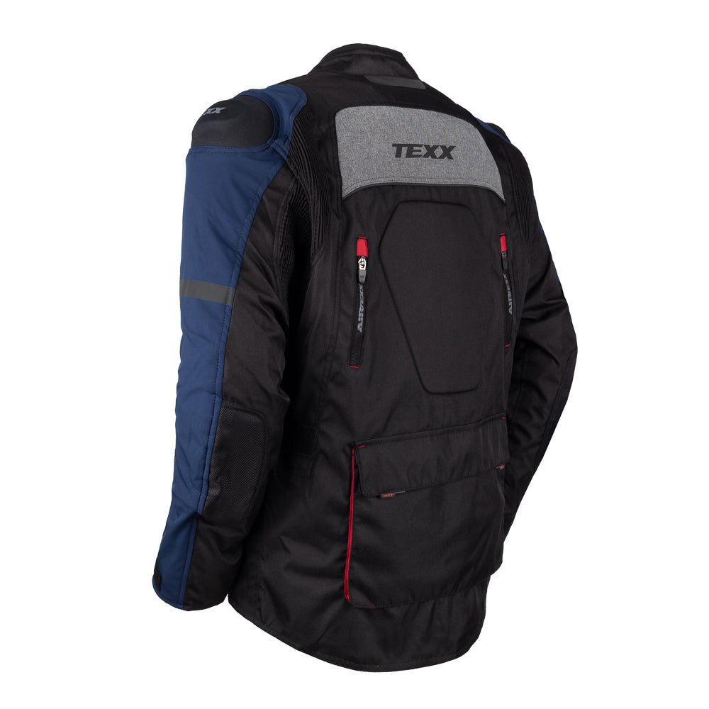 Jaqueta Texx Armor | Masculina | Preta, Azul, Vermelha e Cinza