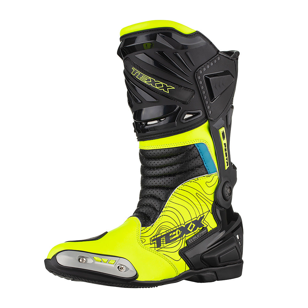 Bota Texx Pista | Preta | Verde |Azul | Psbk | Special Edition