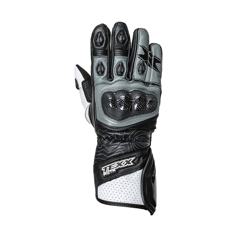 Luvas Texx Pista V2 | Preta e Cinza