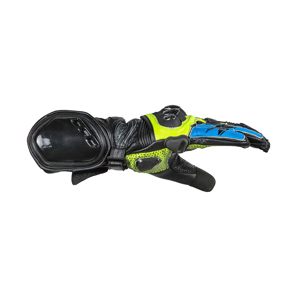 Luvas Texx Pista V2 | Azul e Verde