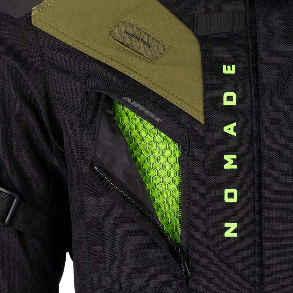 Jaqueta Texx Nomade | Masculina | Preta e Verde