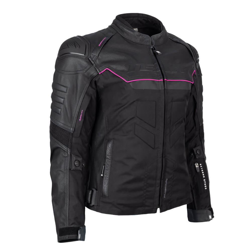 Jaqueta Texx Falcon V2 Lady | Feminina | Preta e Rosa