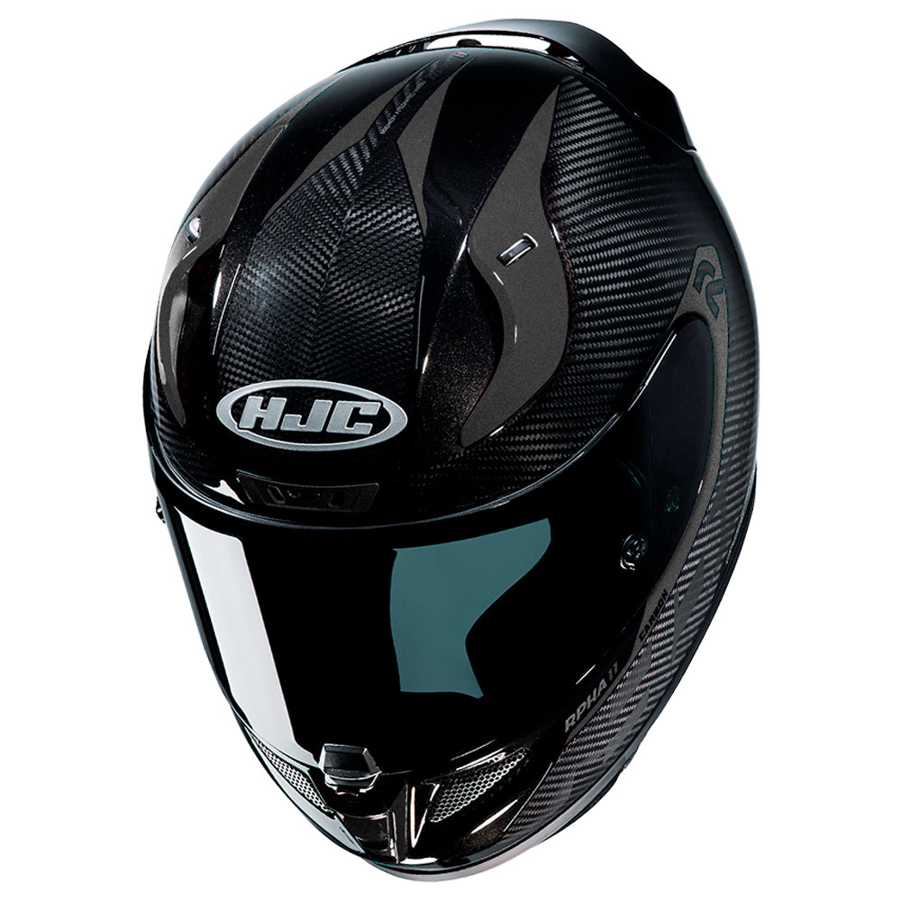 Capacete HJC Rpha 11 Carbon Bleer | Preto e Cinza