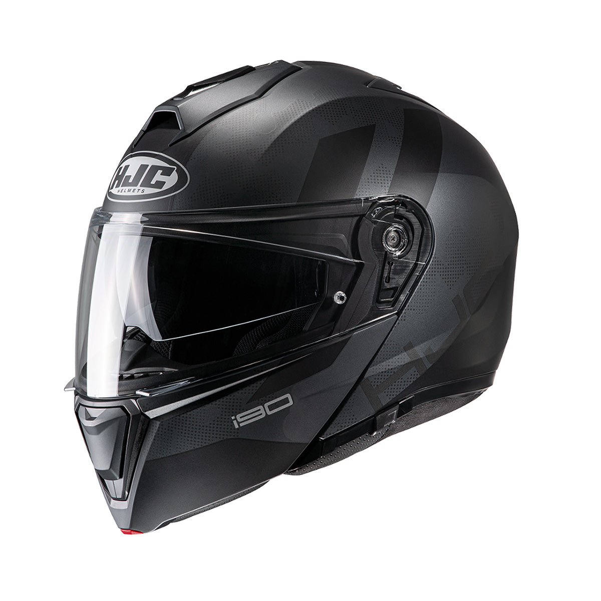 Capacete HJC I90 Syrex | Preto e Cinza