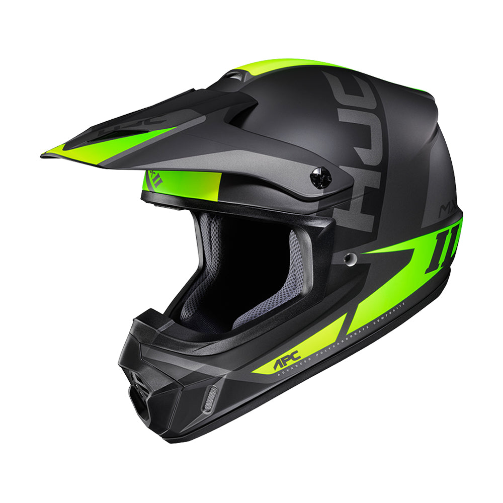 Capacete HJC Off Csmxii Creed | Cinza e Verde