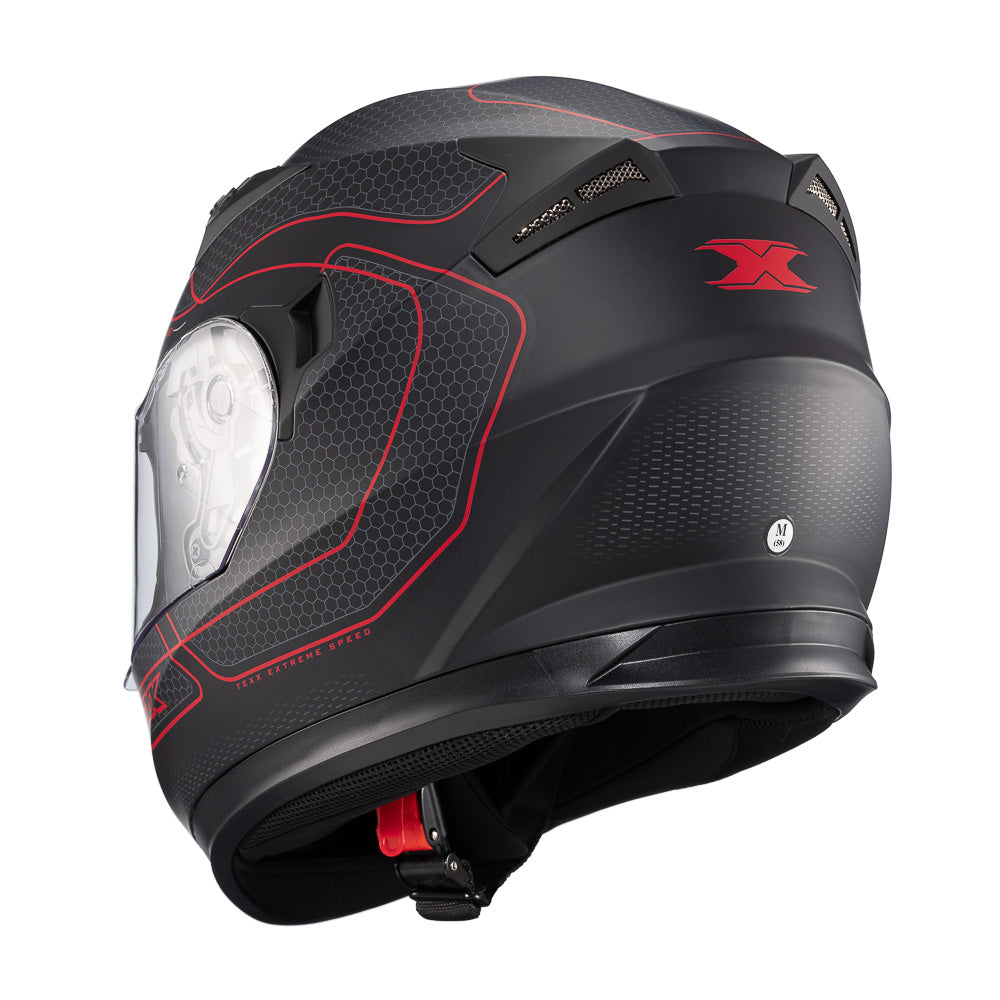 Capacete Texx Strike Panther | Vermelho Fosco