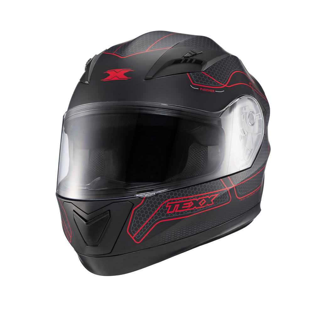Capacete Texx Strike Panther | Vermelho Fosco