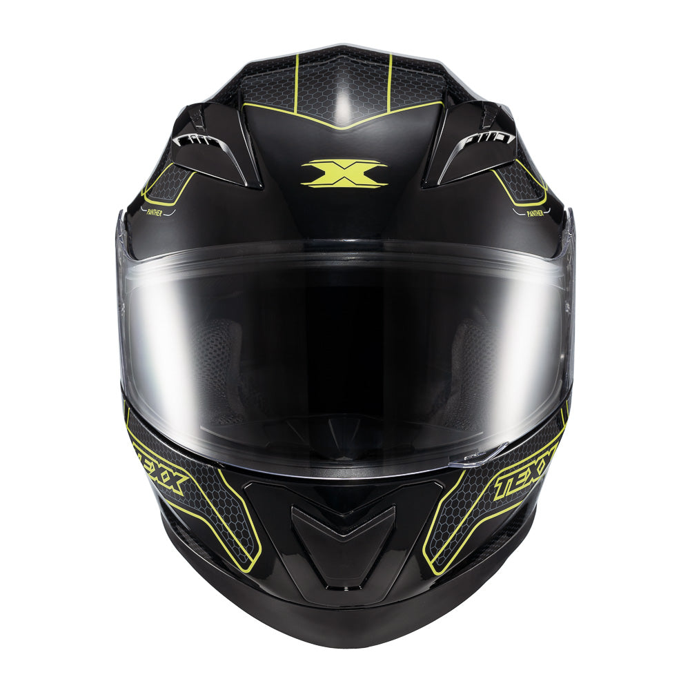 Capacete Texx Strike Panther | Verde Brilhoso