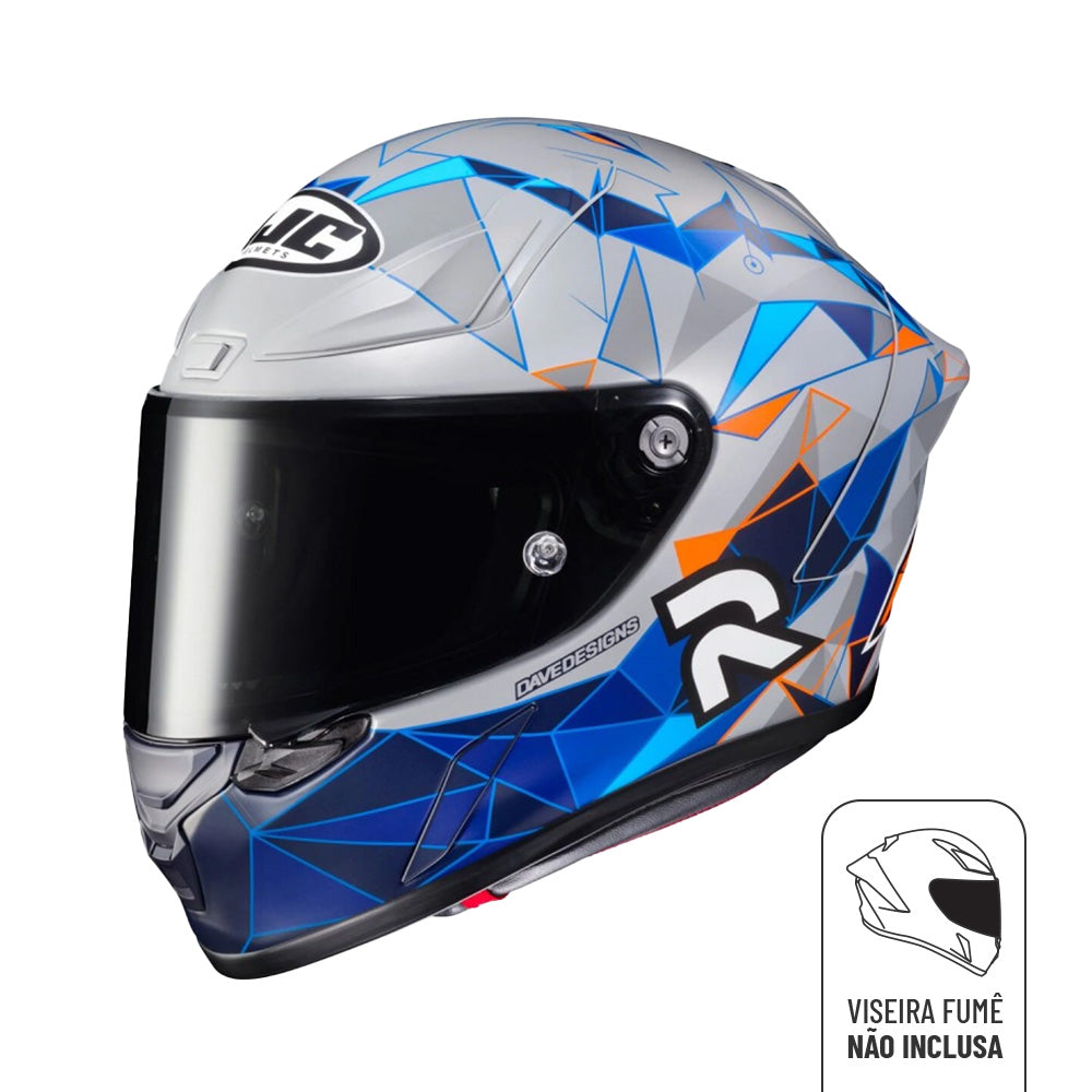 Capacete HJC Rpha 1 Pol Espargaro Moto GP | Preto e Azul