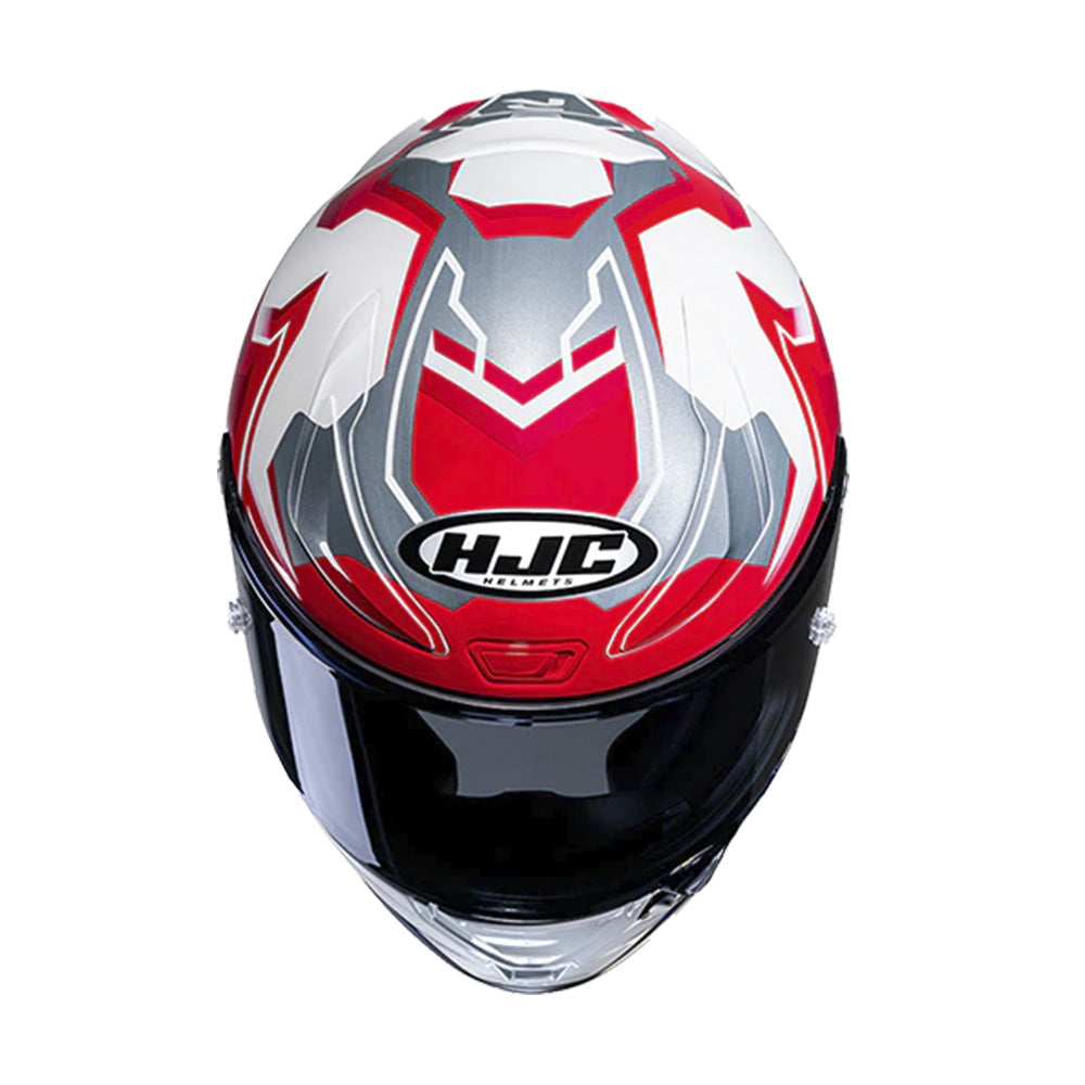 Capacete HJC Rpha 1 Nomaro | Vermelho, Branco, Azul e Cinza