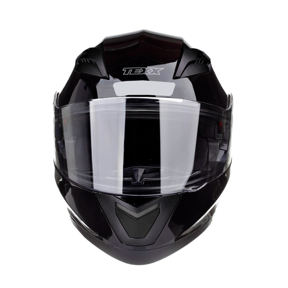 Capacete Texx Gladiator V3 | Escamoteável | Preto Brilho