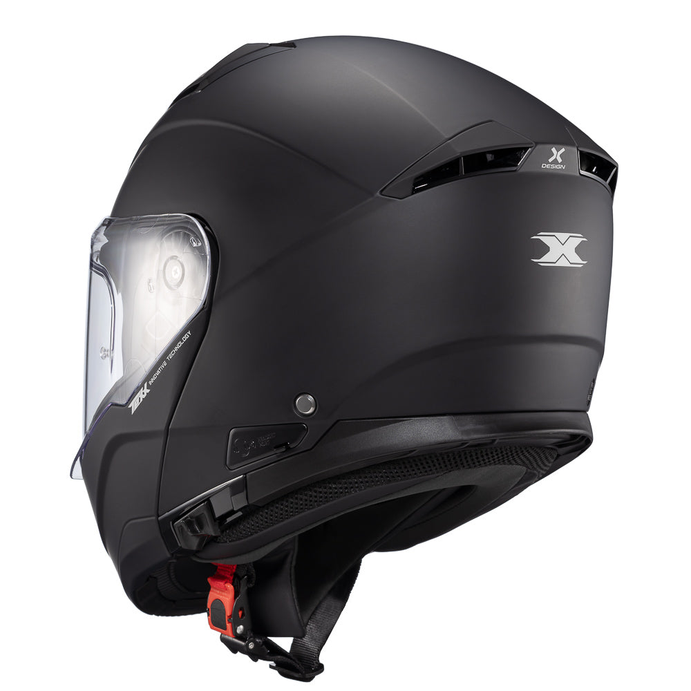 Capacete Texx Kratos Solid | Escamoteável | Preto Fosco