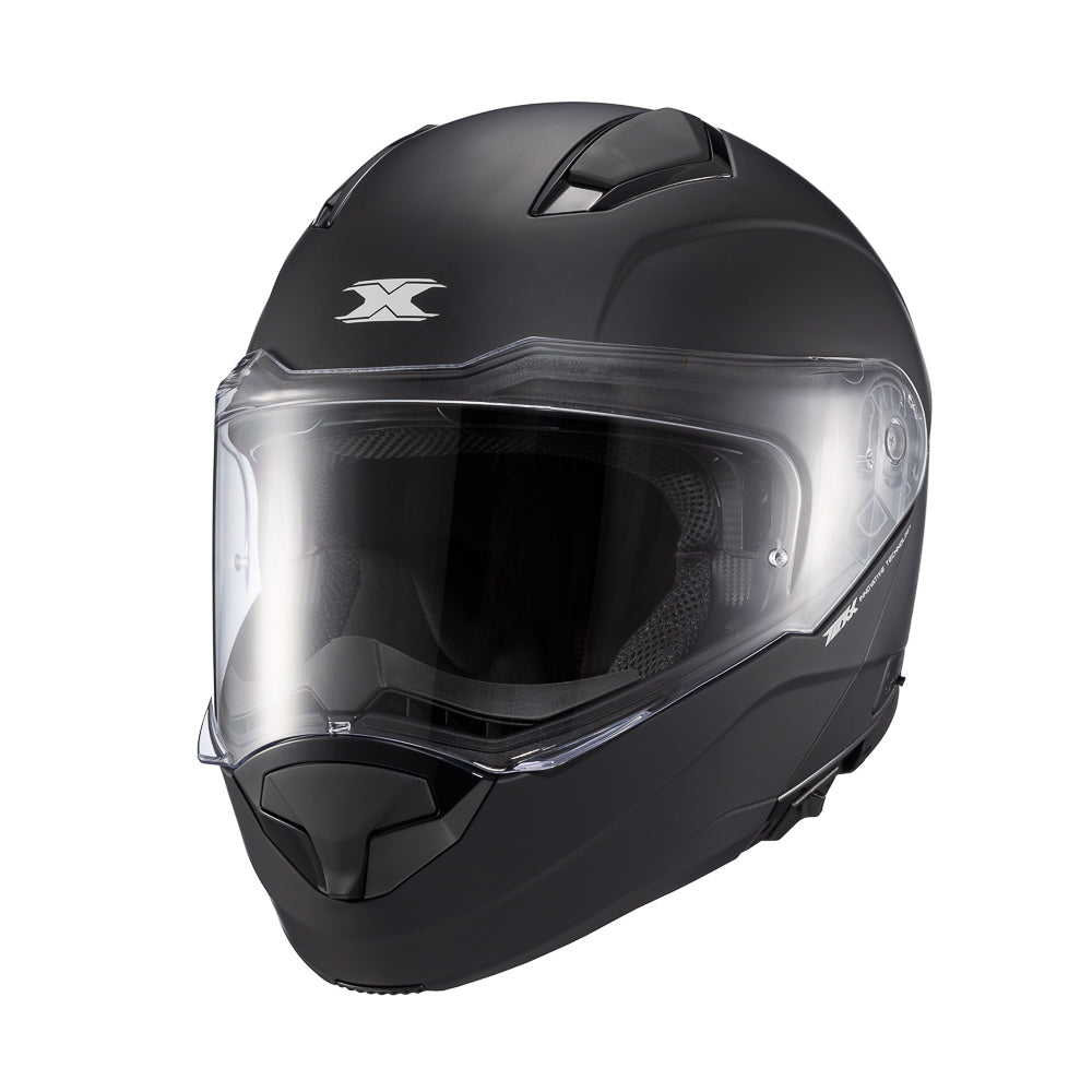Capacete Texx Kratos Solid | Escamoteável | Preto Fosco