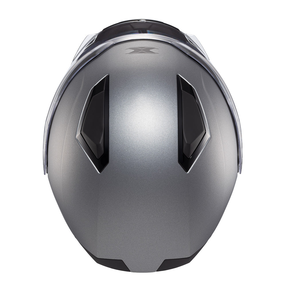 Capacete Texx Kratos Solid | Escamoteável | Titanio Fosco