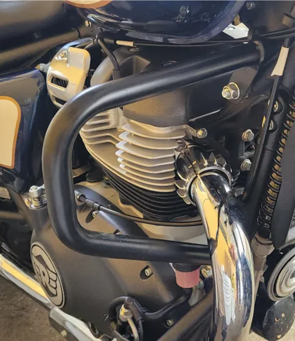 Protetor de Motor | Modelo Reto | Royal Enfield Super Meteor 650