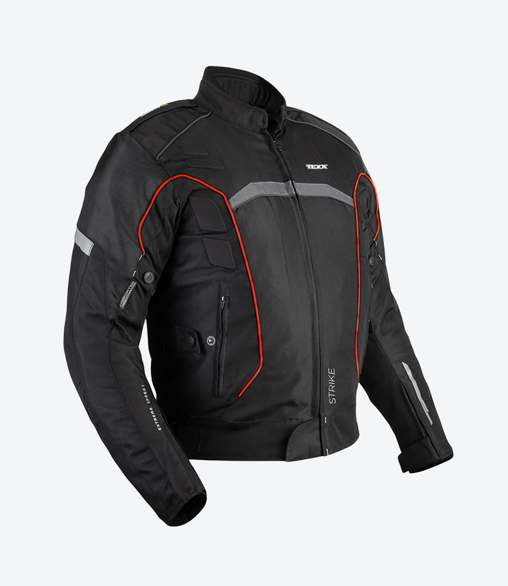 Jaqueta Texx New Strike V2 | Masculina | Preta e Vermelha