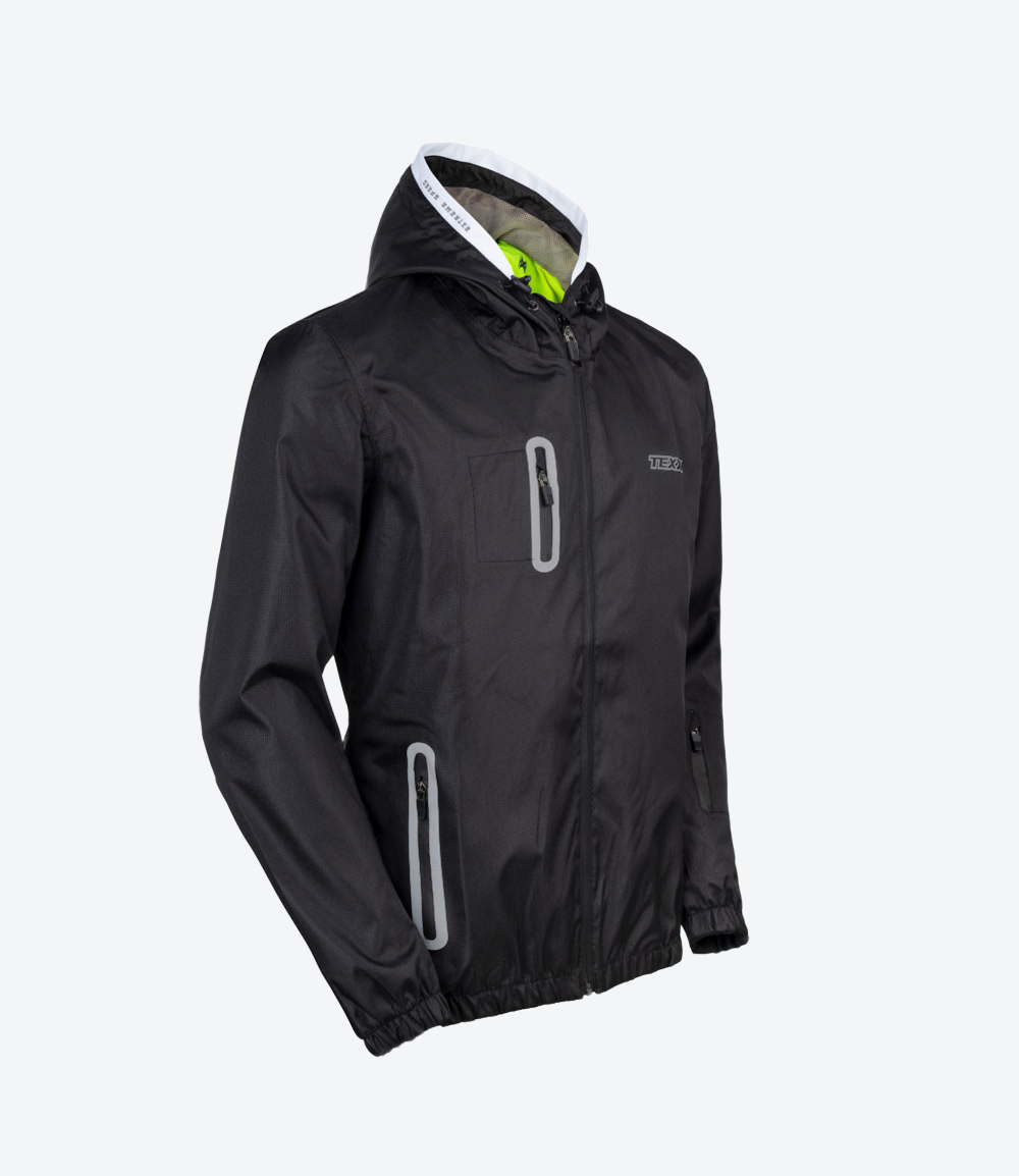Jaqueta Texx Corta Vento Neon V2 | Unissex | Preta