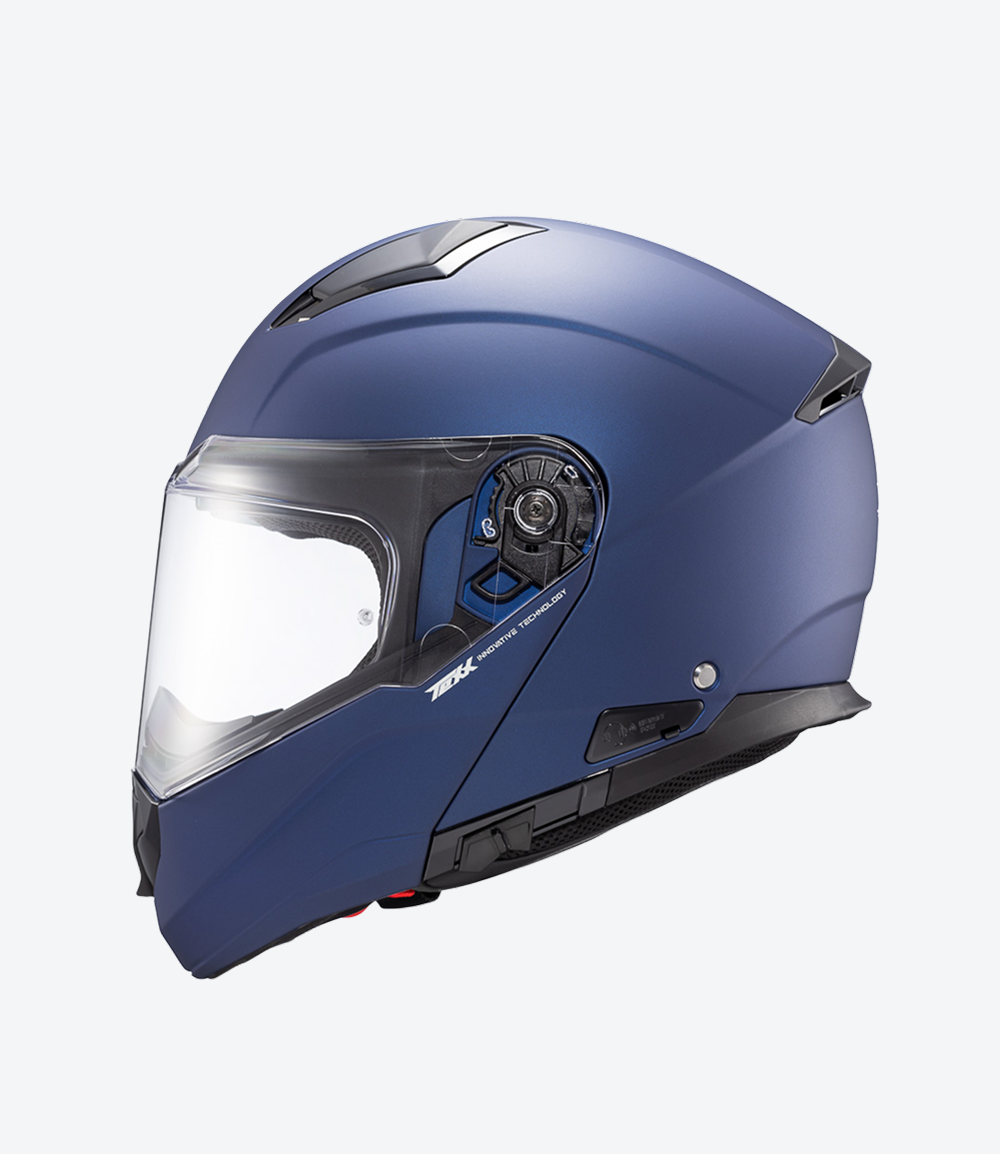 Capacete Texx Kratos Solid | Escamoteável | Azul Fosco