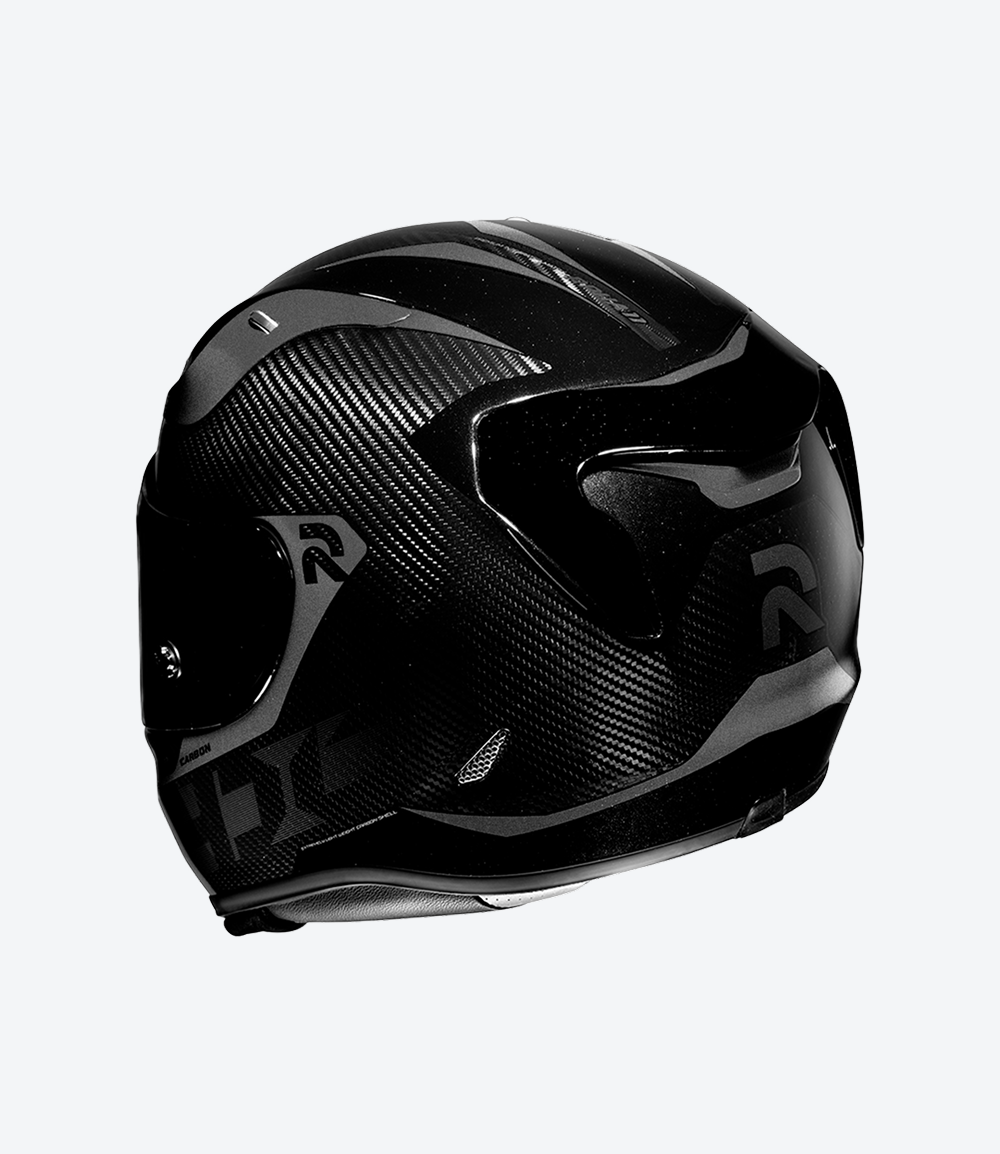 Capacete HJC Rpha 11 Carbon Bleer | Preto e Cinza