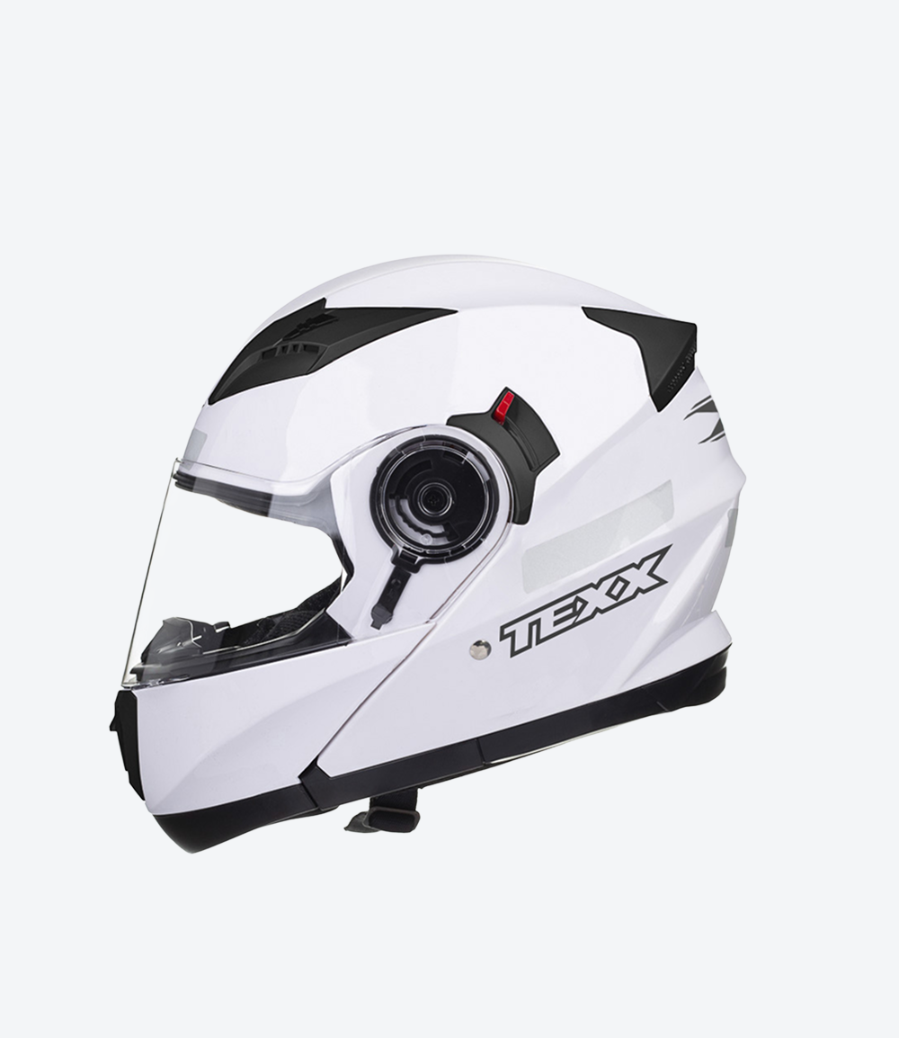 Capacete Texx Escamoteável | Gladiator V3 | Branco