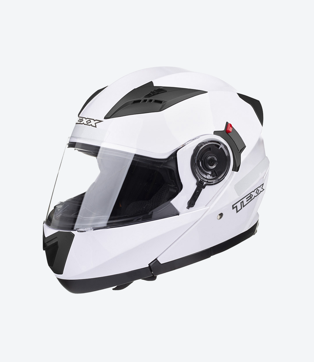 Capacete Texx Escamoteável | Gladiator V3 | Branco