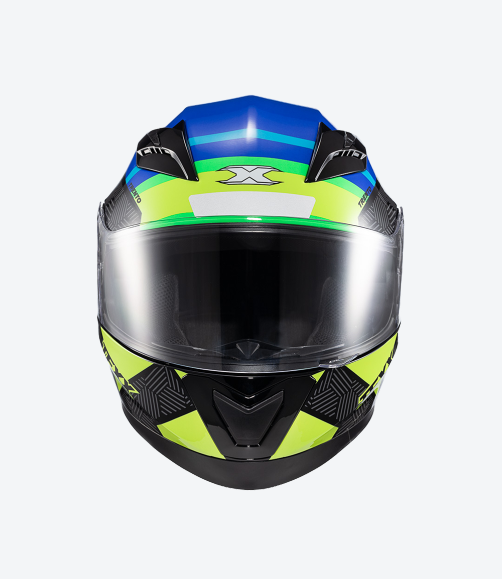 Capacete Texx Strike Trento | Amarelo e Verde Brilhoso