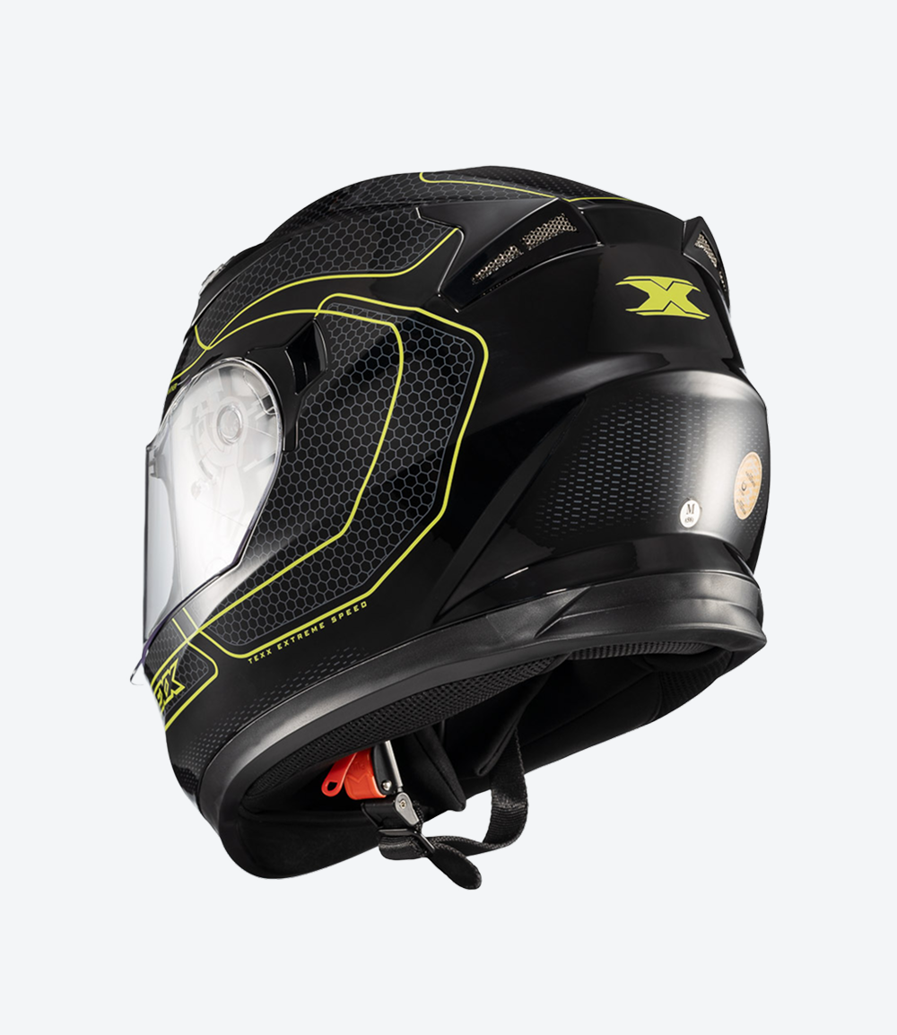 Capacete Texx Strike Panther | Verde Brilhoso