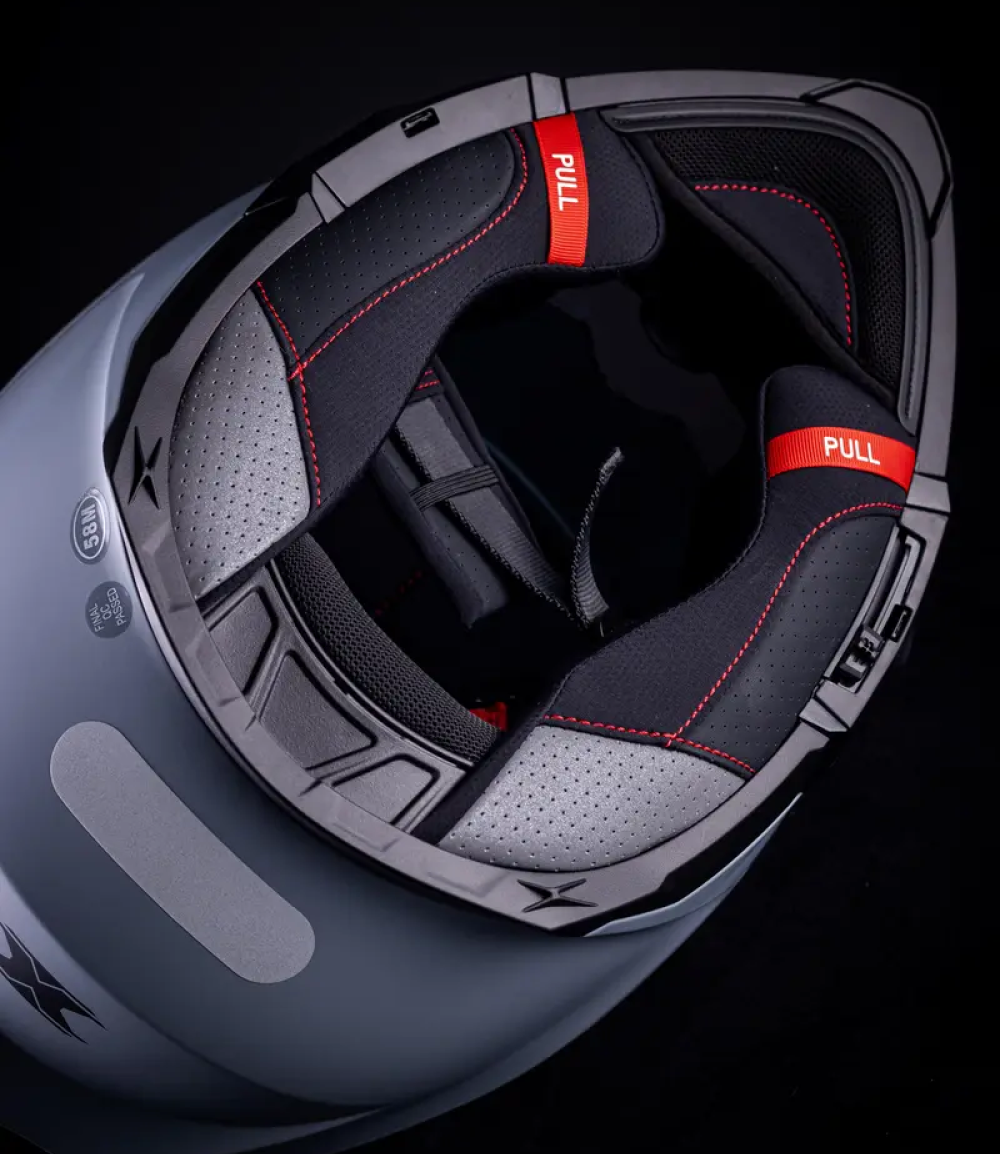 Capacete Texx Kaiman Solid Nardo | Cinza