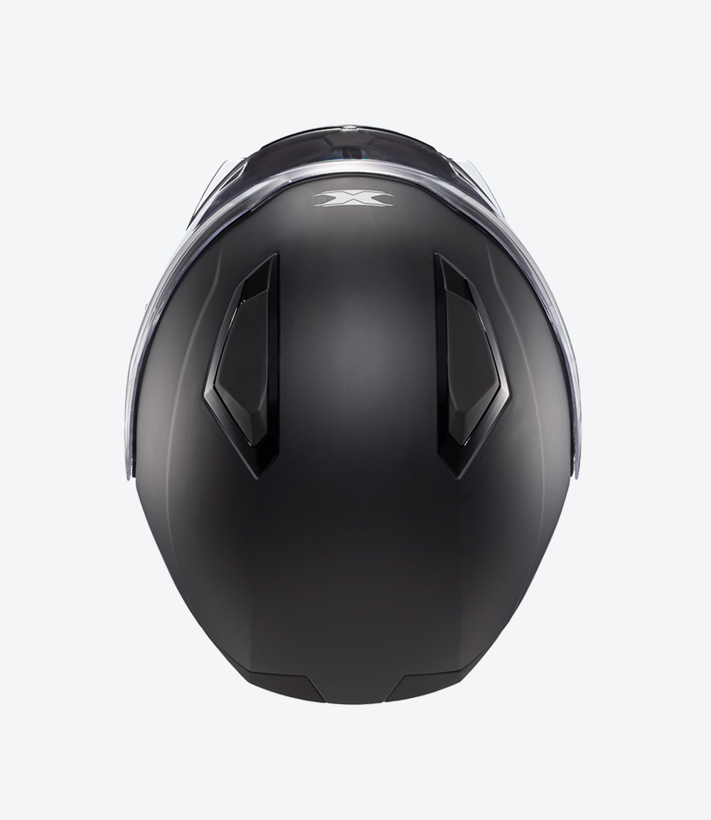 Capacete Texx Kratos Solid | Escamoteável | Preto Fosco