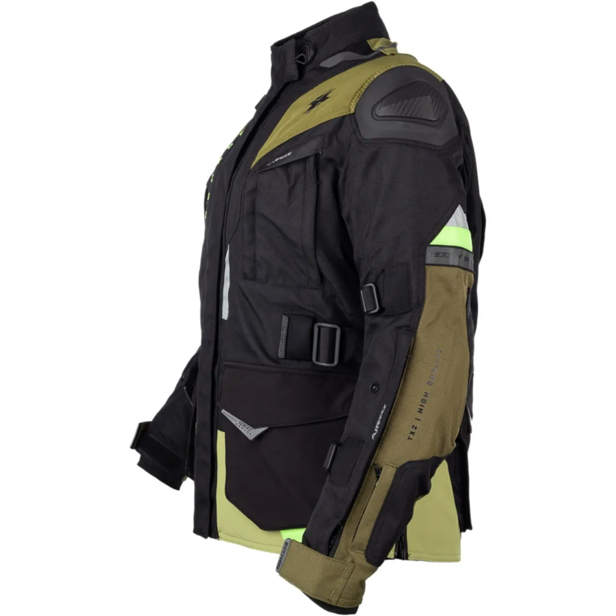 Jaqueta Texx Nomade Lady | Feminina | Preta e Verde